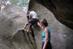 Superbe travail de friction sur ces blocs (...)